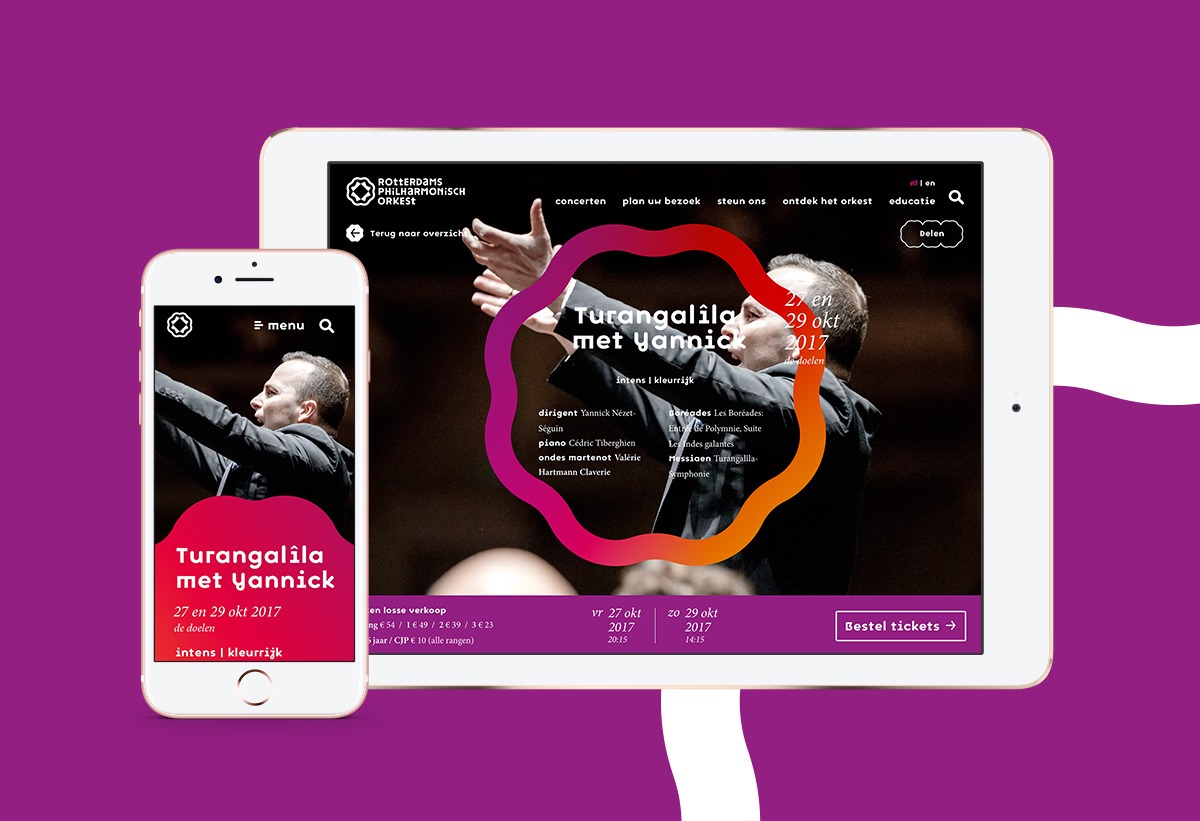 Rotterdams Philharmonisch Orkest nieuwe site